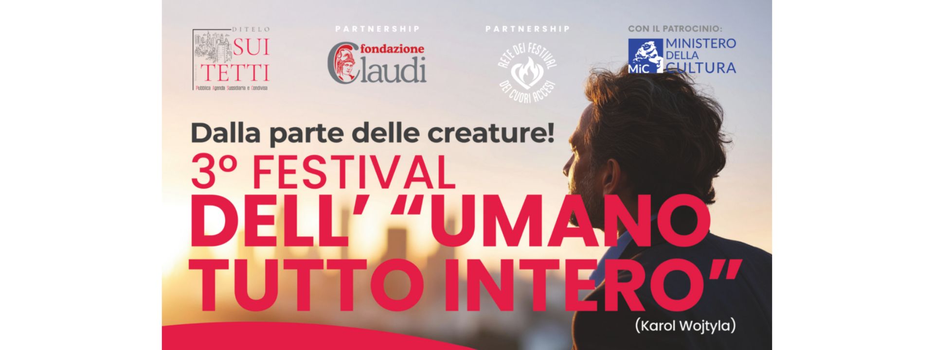 3° Festival dell’“Umano tutto intero” a Roma